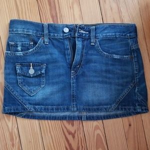 Women's jeans skirt